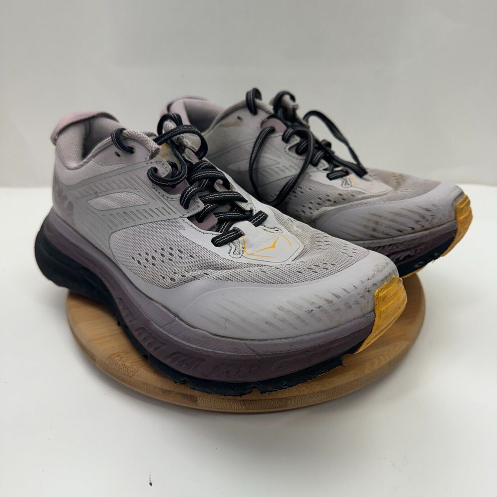 Hoka One One Stinson ATR 6 Running Sneakers Womens Size 7.5 Purple